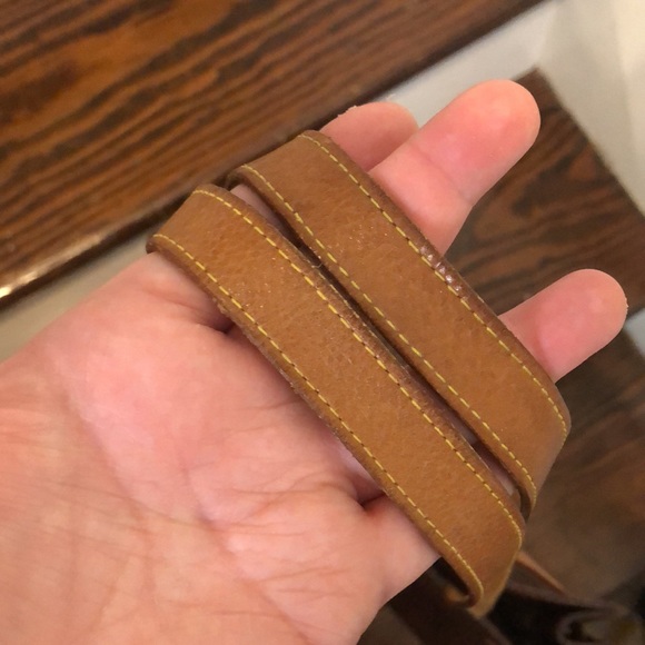 W ETRO Red Paisley Coated Canvas Vachetta Leather Laptop Briefcase Shoulder Bag - Picture 13 of 15